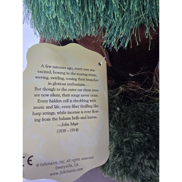 NWT FOLKMANIS SEQUOIA TREE PLAYSET Finger Hand Puppet W/ 6 Animals Pretend Play - Picture 4 of 14